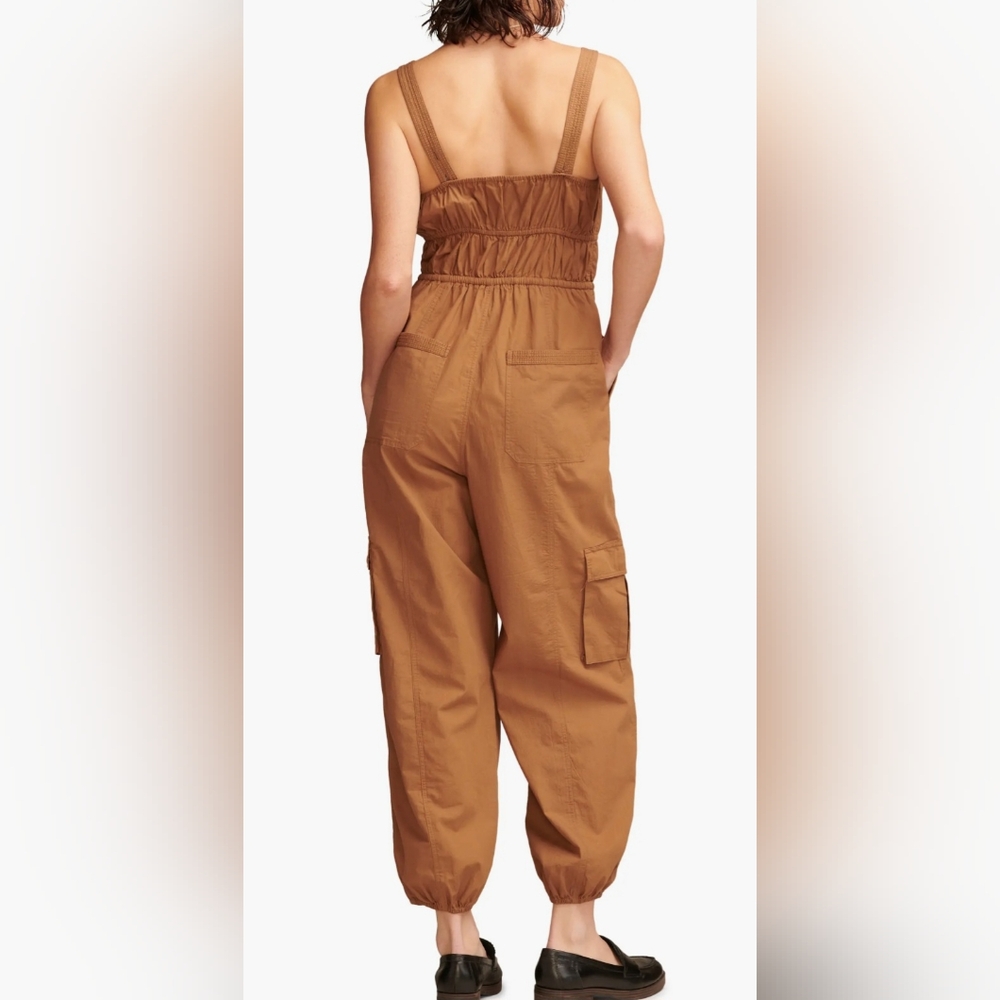Lucky Brand Military Cotton Jogger Jumpsuit SIZE XL - Picture 3 of 4